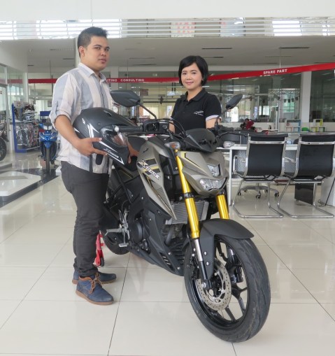 Konsumen Xabre di CV Sumber Jadi Main Dealer Yamaha di Bangka