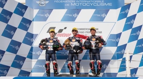 PodiumRace1Round2LosailShellAdvanceAsiaTalentCup2016